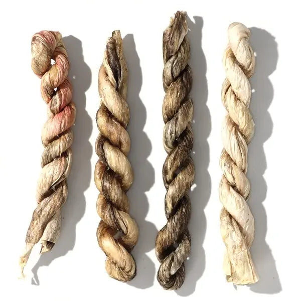 Ling Fish Skin Twists – Australian-Sourced, Single-Ingredient | Air-Dried | 120 g / 200 g Willie Wellness Co.
