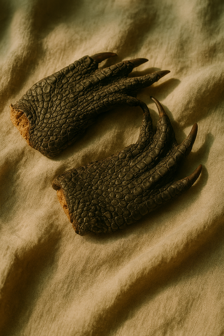 crocodile feet